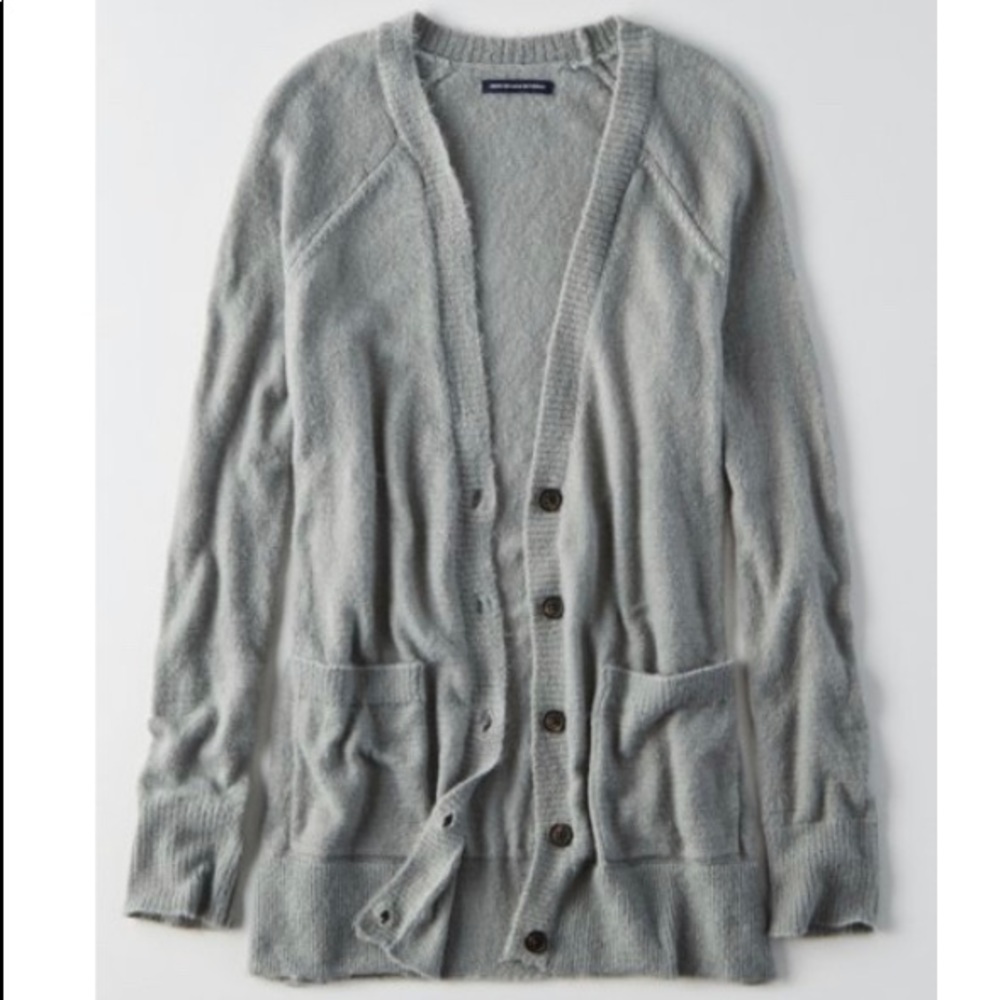 American Eagle Fuzzy Cardigan